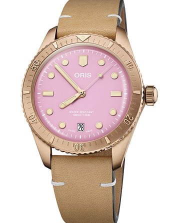 Oris Divers Sixty‑Five \'Cotton Candy\' 01 733 7771 3158-07 5 19 04BR